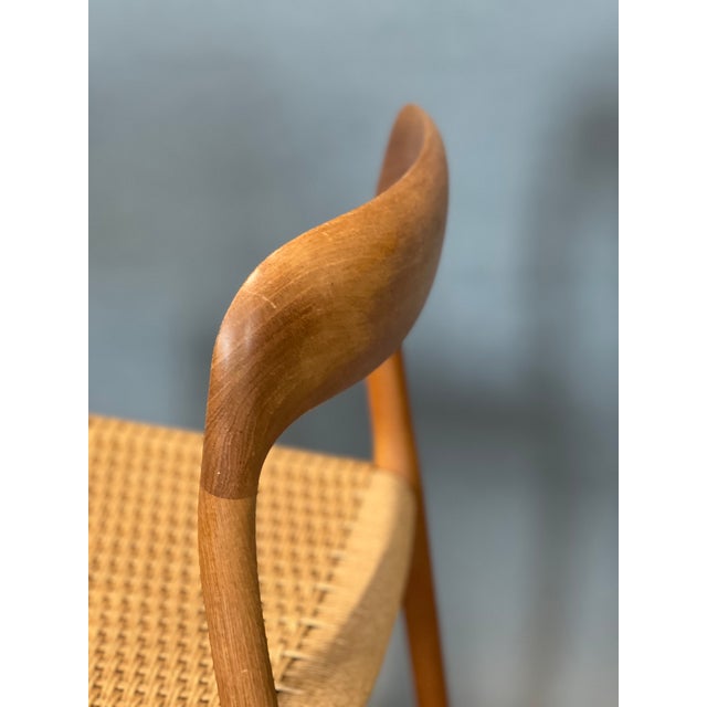 Vintage Chairs Model 75 by Niels Otto Møller for J.L. Møllers, Set of 4 For Sale - Image 4 of 8