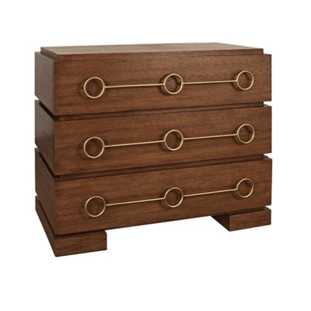The Roderick Provincial Brown Oak Chest of Drawers brings timeless elegance to any bedroom or living space. Crafted from...