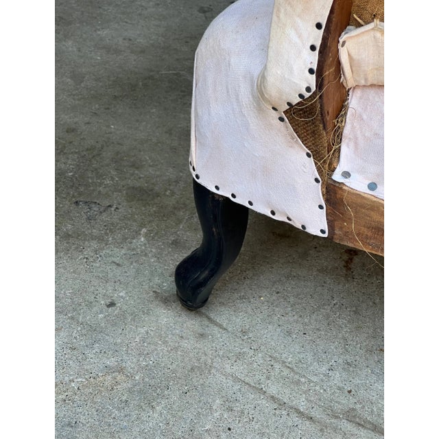 Small Scaled French 19th Century Settee For Sale - Image 11 of 13