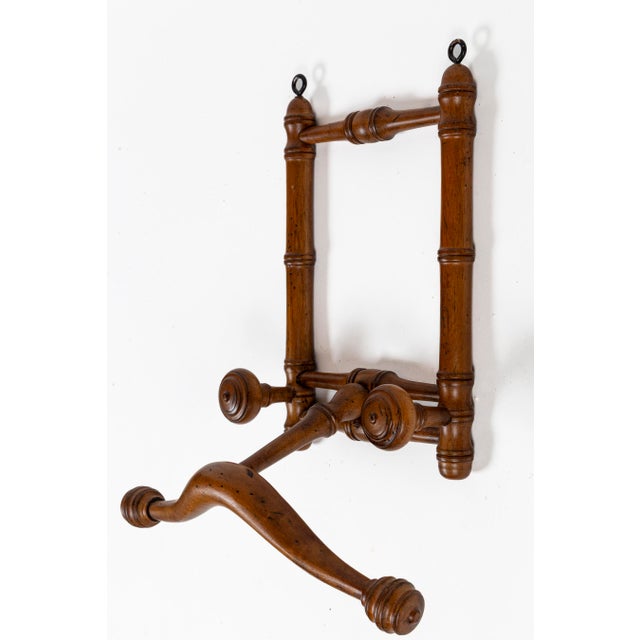 Antique Faux Bamboo Coat Rack, France, Circa 1910 For Sale In New York - Image 6 of 9
