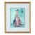 Vintage 1979 Watercolor Illustration of Victorian Woman Signed Mia Tschampel For Sale