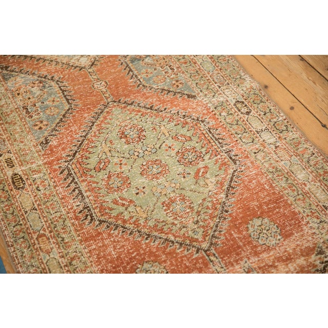 1940s Vintage Distressed Northwest Persian Rug Runner - 3' x 14'2" For Sale - Image 5 of 11