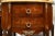 Early 20th Century Diminutive Louis XV Style Demilune Commode With Marble Top For Sale - Image 5 of 11
