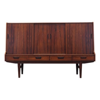 Vintage Danish Rosewood Highboard, 1960s For Sale