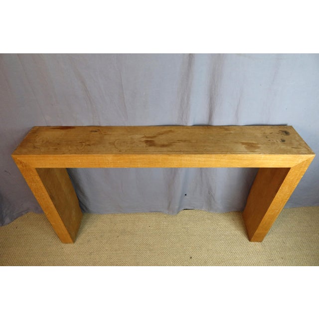 1960s 20th Century Oak Console, 1960s For Sale - Image 5 of 9