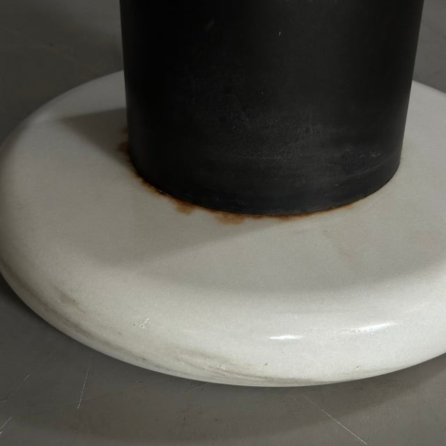 Loto Rosso Round Table by Ettore Sottsass for Poltronova For Sale - Image 6 of 13