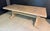 French Bleaching Oak Farmhouse Dining Table, 1925 For Sale - Image 3 of 18