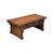 This is an attractive, low-profile vintage Chinese-style table, likely a Kang or a low coffee table, crafted from rich,...