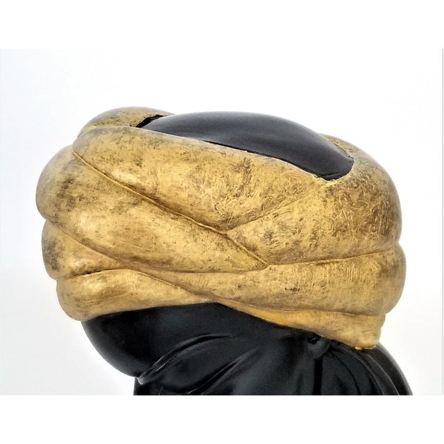 Textile Bust Black Female by Alexander Backer For Sale - Image 7 of 9