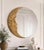 Man in the Moon Mirror Large Gold Crescent 36” Vintage Celestial 1990s For Sale - Image 9 of 12