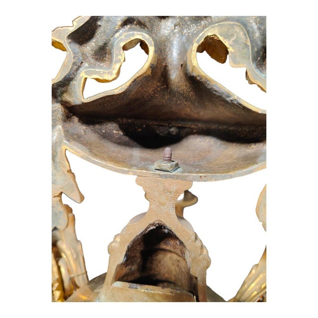 Italian Empire Sconces in Gilded Bronze, 1750s, Set of 2 For Sale - Image 13 of 14