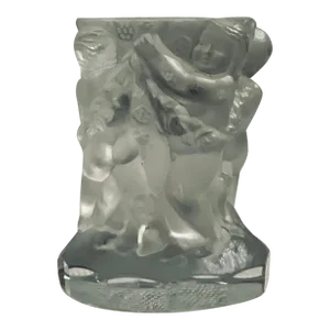 Exquisite Art Deco Putti & Garland Vase | French Flea Market Find | Circa 1920-1930