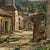 Framed Oil Painting on Panel by Yvette Lichtfus (1925-2014) 'La Foret Sur Semois' For Sale - Image 13 of 16