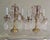 French 19thc Opulent French Louis XVI Rock Crystal & Bronze Table Lamps/ Girandoles a - Pair For Sale - Image 3 of 18