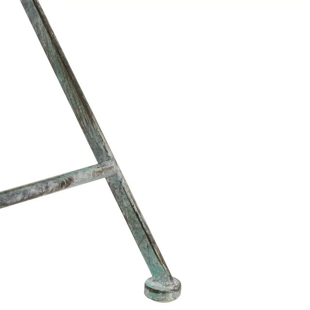 Dark Green Semly 3 Piece Bistro - Antique Dark Green For Sale - Image 8 of 8