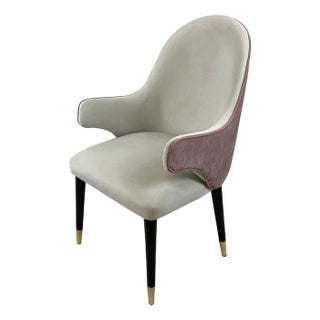 Vintage Velvet Dining Chairs, 1980s, Set of 12 For Sale