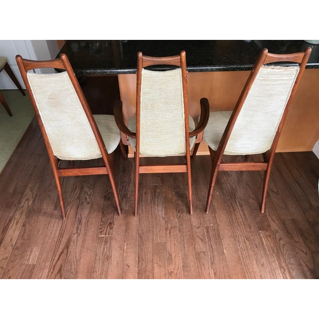 Adrian Pearsall High Back Mid-Century Dining Chairs - Set ...