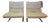 Giovanni Offredi Leather Lounge Chairs for Saporiti Italy- A Pair For Sale