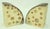 Alabaster Vintage Italian Alabaster Marble Cheese Bookends For Sale - Image 8 of 13