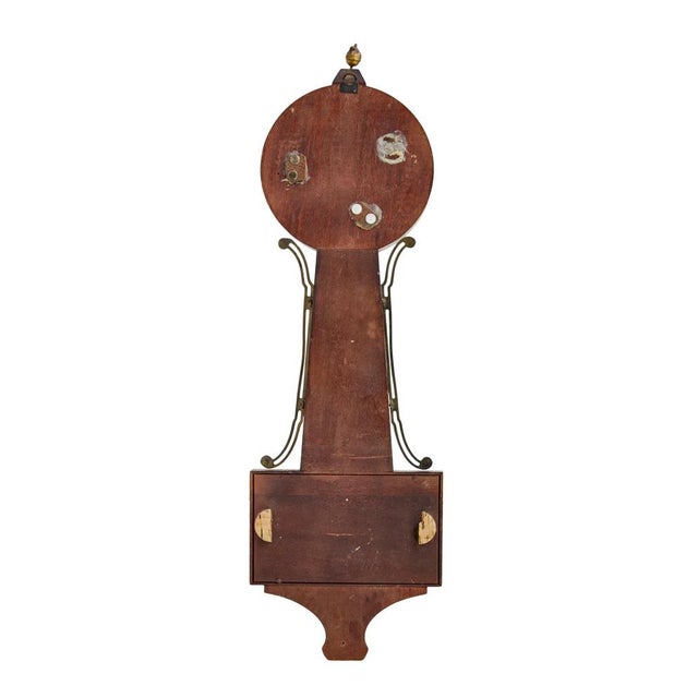 Early 20th Century New Haven Banjo Wall Clock, 1890s For Sale - Image 6 of 7