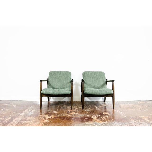 1960s Mid-Century Modern GFM-64 Chairs by Edmund Homa, 1960s, Set of 2 For Sale - Image 5 of 14