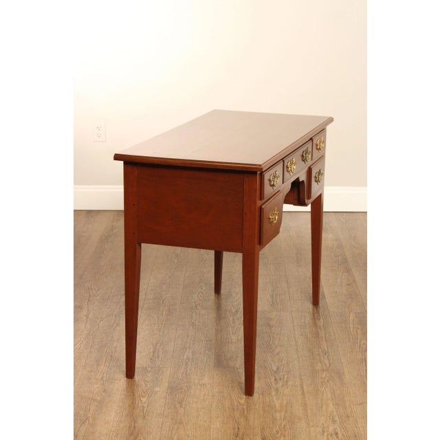 1970s Chippendale Style Cherry Writing Desk For Sale - Image 12 of 12