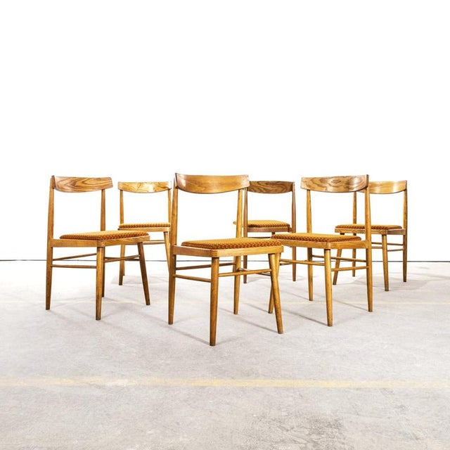 Vintage Oak and Ash Dining Chair, 1950s For Sale - Image 3 of 12