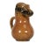 Antique English Earthenware Monkey Water Pitcher For Sale
