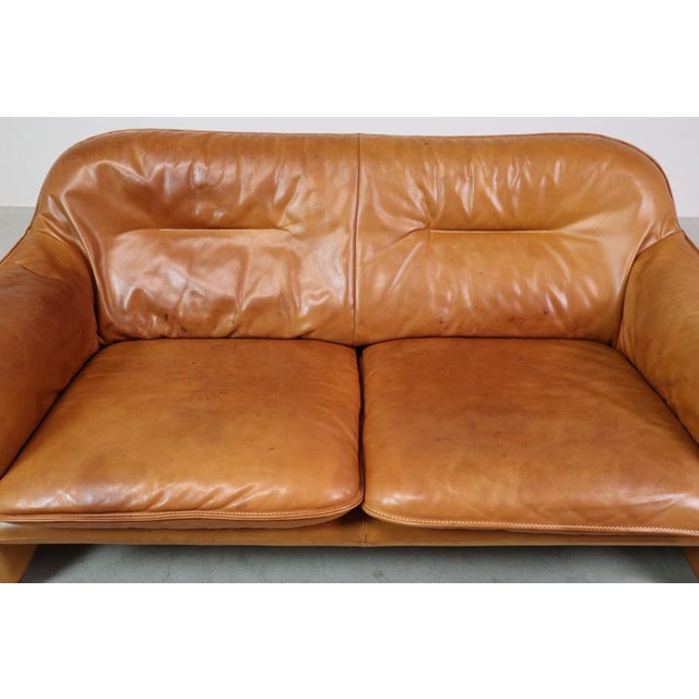 Brown DS-16 Leather Sofa from de Sede, Switzerland, 1970s For Sale - Image 8 of 18