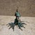 AMBIANIC presents Patinated Sculpture Art Bronze Dragon green patina unmarked in the style of Han Vo California 3.13 h x...