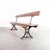 Brown British Model 2336 Station Bench, 1940s For Sale - Image 8 of 11