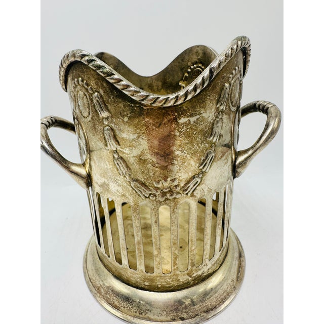 Vintage Wine Bottle Holder For Sale - Image 4 of 6