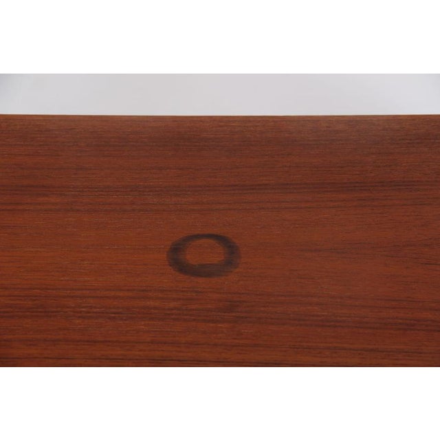 Teakwood Desk by J. Svenstrup for J. Svenstrup, 1960s For Sale - Image 9 of 12