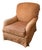 Nancy Corzine 2120 Chattingham Lounge Cut Velvet Roll Arm Club Chair For Sale