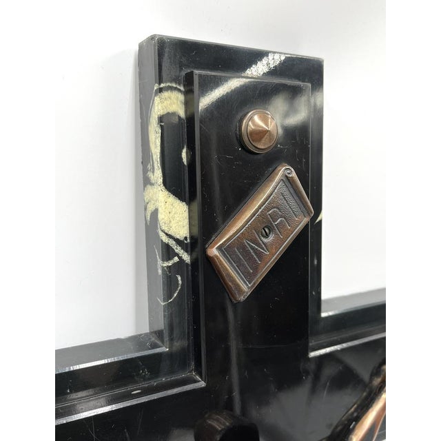 Large Late 19th Century Corpus Christi Crucifix in Copper and Bakelite, 1890s For Sale - Image 9 of 17