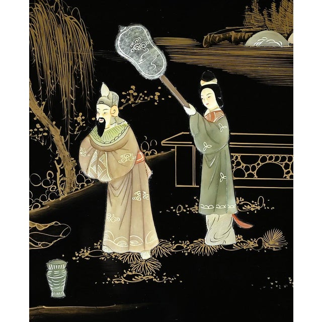 Wood Lacquered Wood Living Room Table, Chna, 1950s For Sale - Image 7 of 18