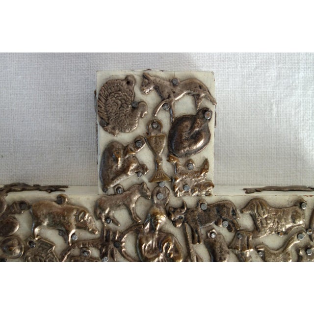 Folk Art Cross by Estela Ogazon, Mexico For Sale - Image 5 of 11