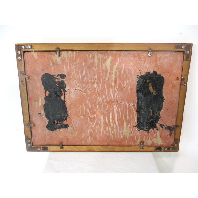 Brown Mid Century Art Tile in the Style of Harris Strong For Sale - Image 8 of 11