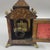 Antique French Tiger Oak Bracket Mantel Clock With Ormolu Caryatids & Pineapple Finials For Sale - Image 11 of 13