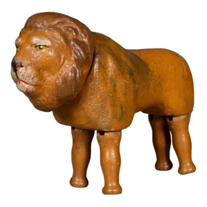 Antique Schoenhut "Humpty Dumpty Collection" Lion Circus Toy C.1903-1935