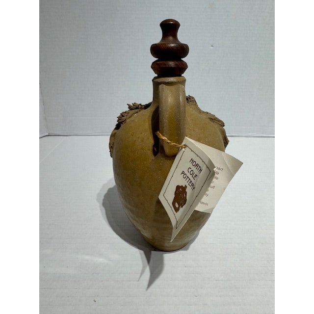 Folk Art Vintage Sandy Cole Face Jug For Sale - Image 3 of 13