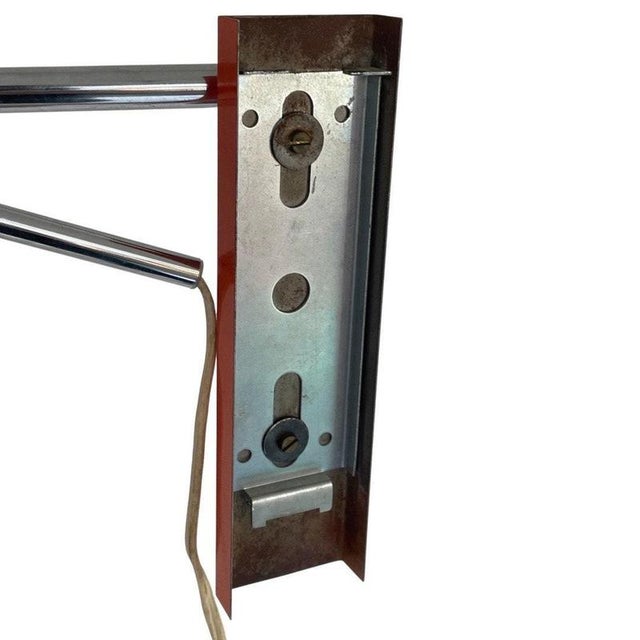Metal Vintage Wall Mounted Lamp from Herda For Sale - Image 7 of 11