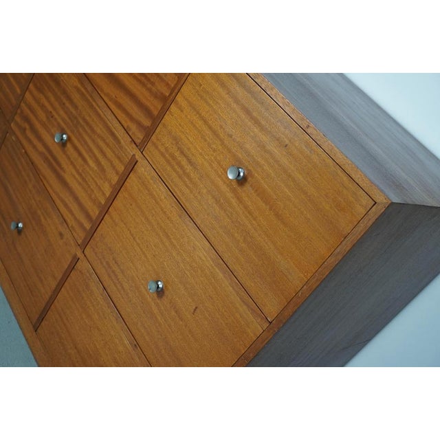 Mid-Century Dutch Shop / Apothecary Cabinet For Sale - Image 3 of 17