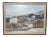 Jack Hambleton (1916-1988) Snowy Industrial Landscape Watercolor C.1970 For Sale