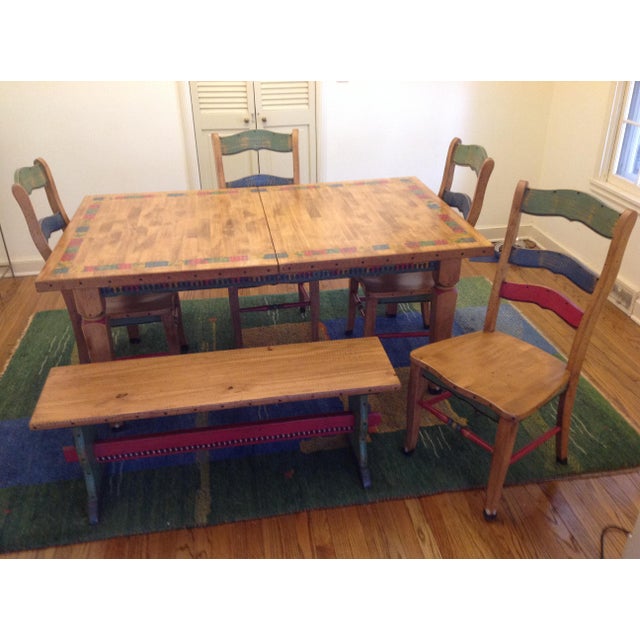 Ralph Garrett Shoestring Creations Country Dining Set Chairish