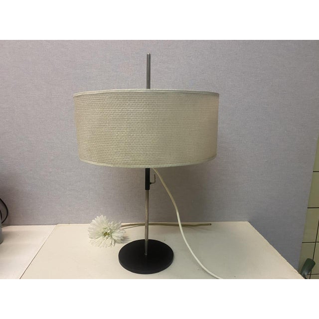 Vintage Tablelamp in the style of Ruser & Kuntner for Knoll International For Sale - Image 13 of 18