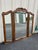 1980s Drexel Brittany Collection Tri-Fold Dressing Mirror For Sale - Image 5 of 12