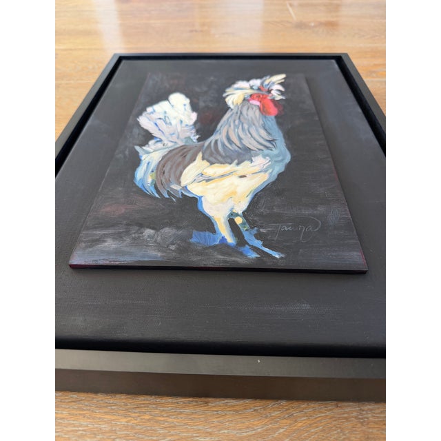 2020s Fritz Contemporary Oil Painting by Tawna Allred For Sale - Image 5 of 5