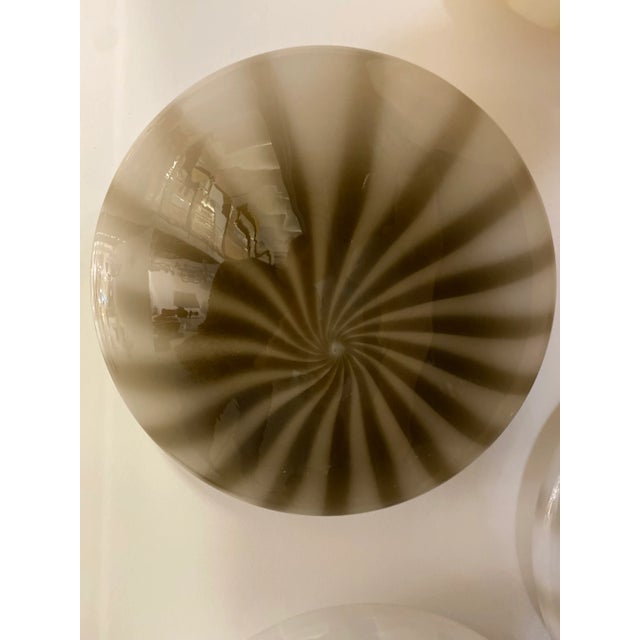 Contemporary brown Reeds in Murano Glass wall sconces or flush mount. from Simoeng Wall light impressive in very...