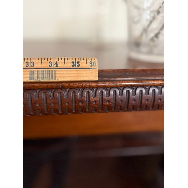 Late 19th Century Late 19th Century Victorian Double Door Bookcase For Sale - Image 5 of 6
